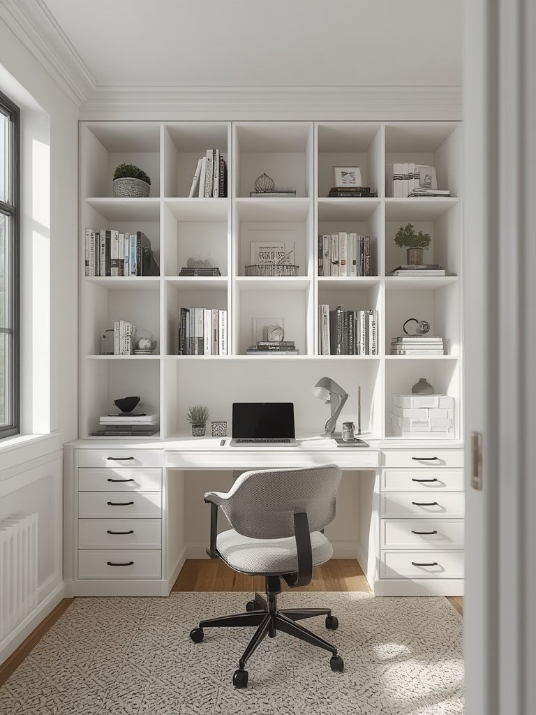 bookshelf white in action