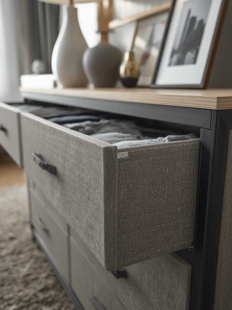 bedroom dresser in action