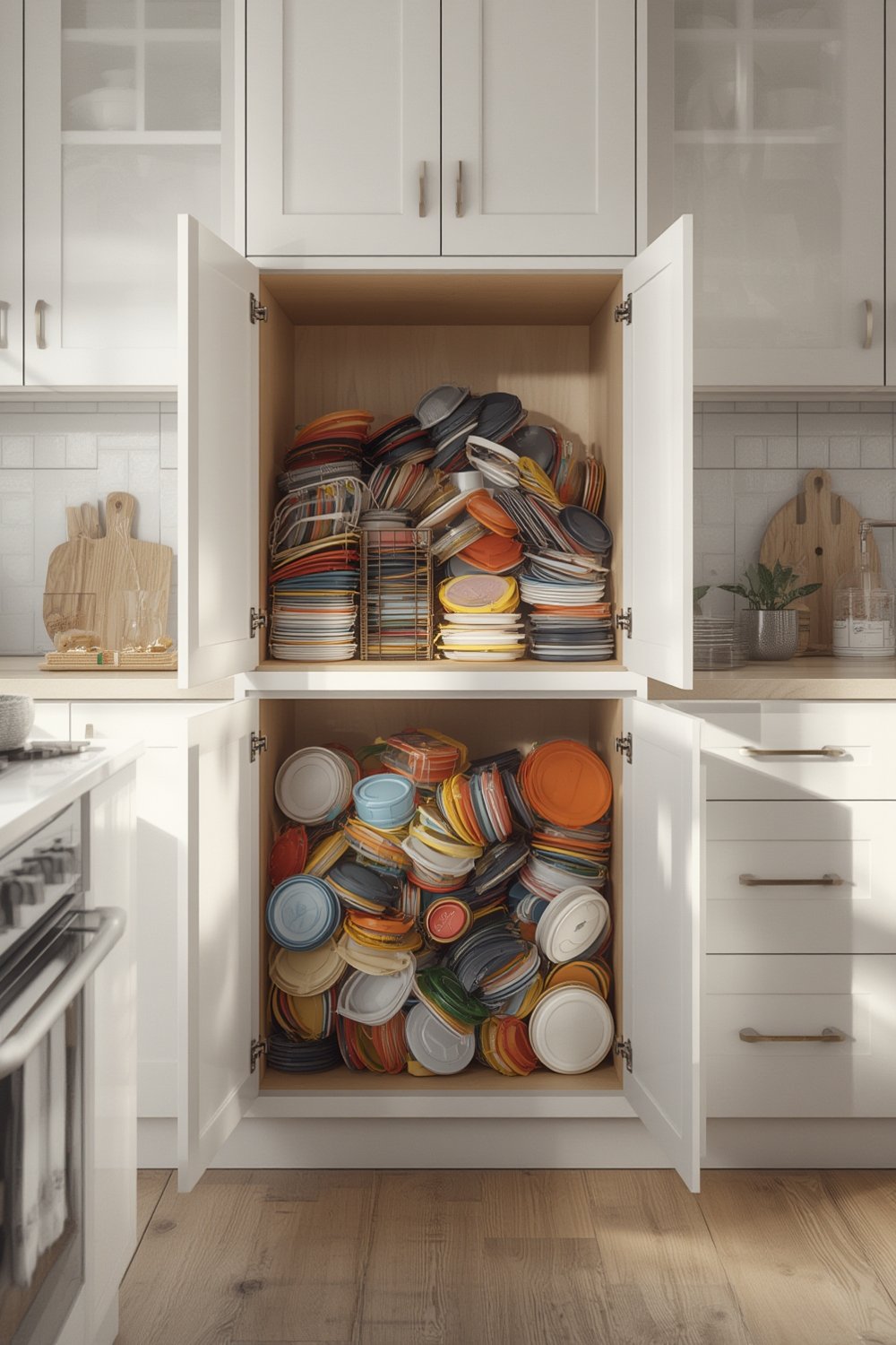 lid organizer product view