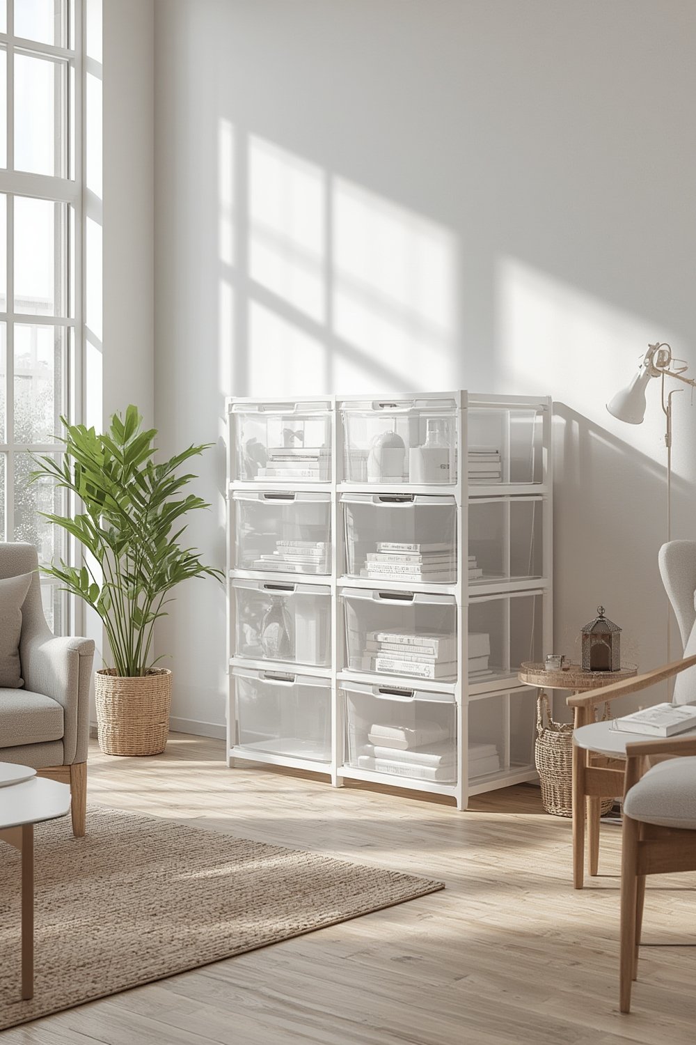 storage bins product view