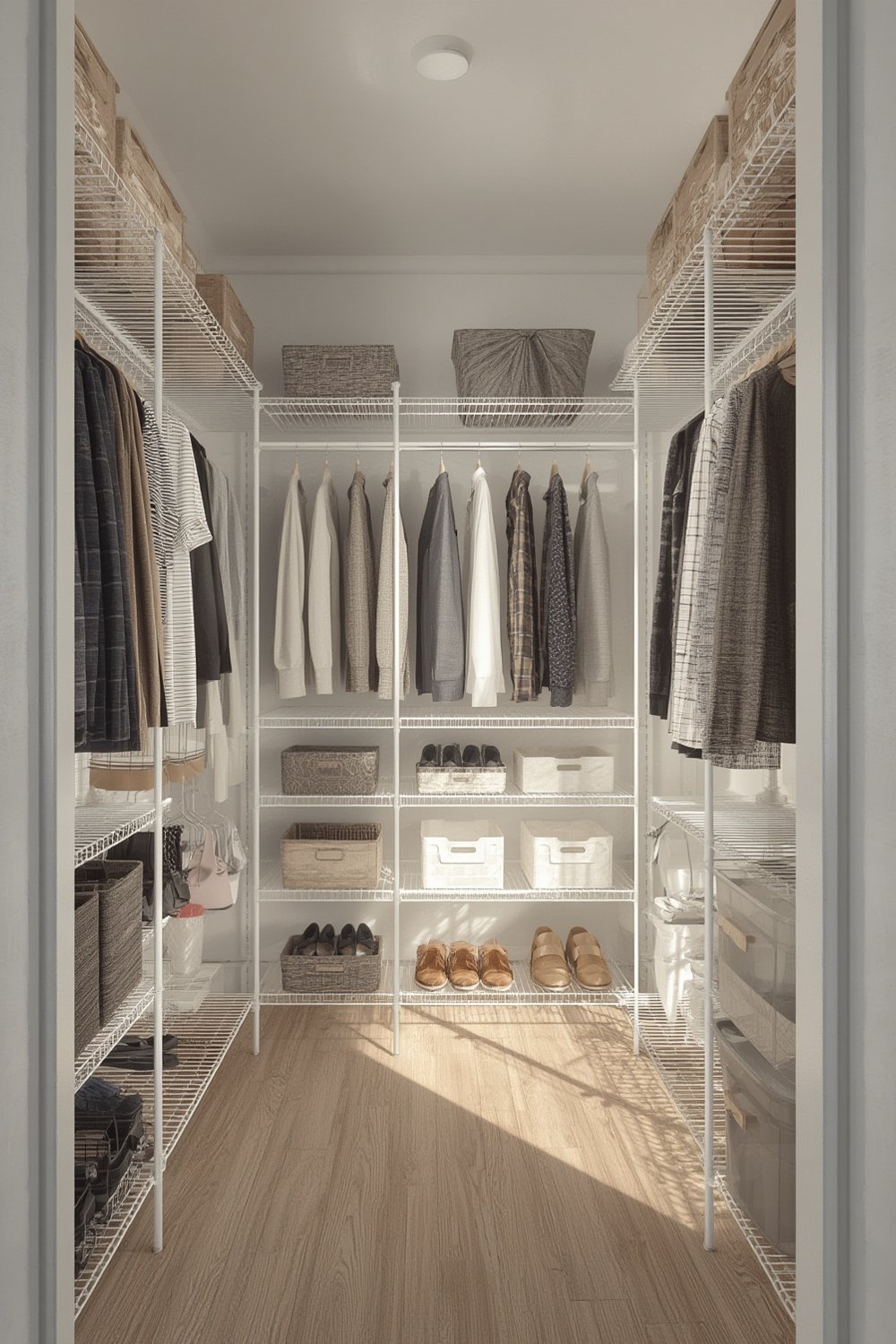 wire shelving product view