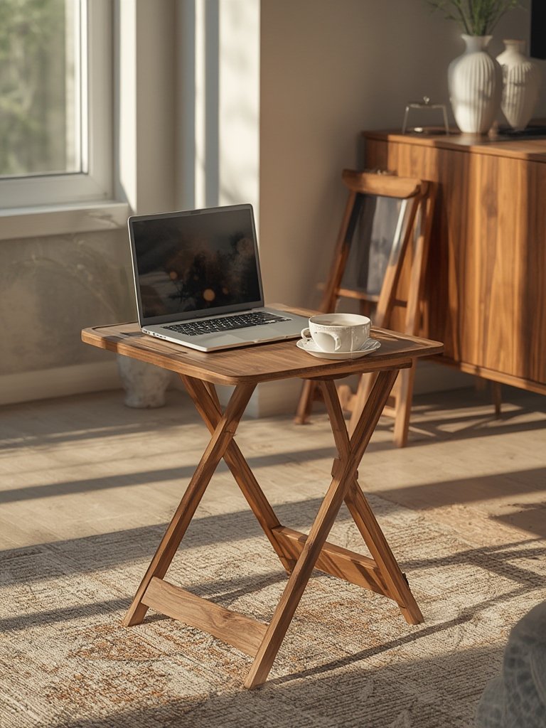 snack tables in action