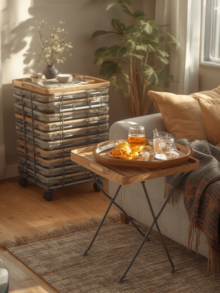 Snack Table: 4 Ultimate Checklist for Amazing Living Room in 2026 2 snack table in action