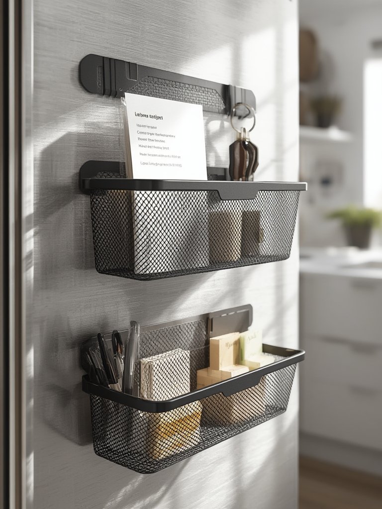 magnetic organizer in action