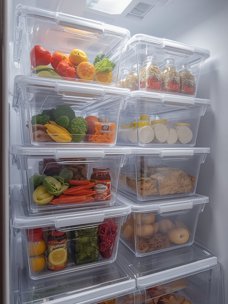 storage bin in action