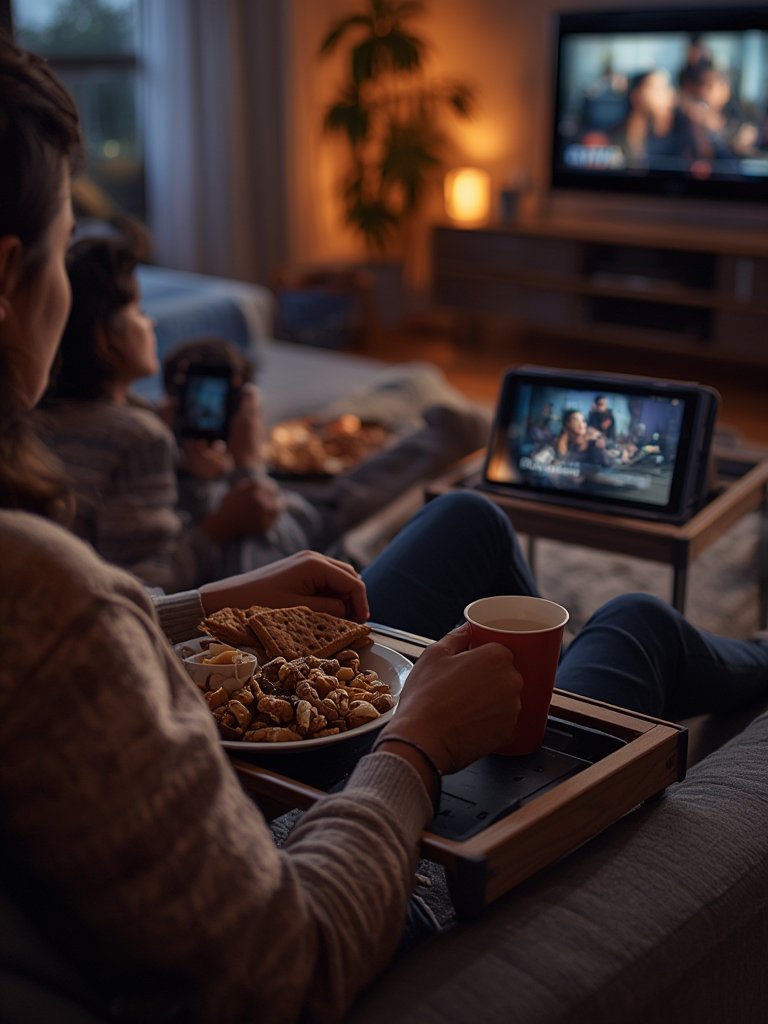 Folding Tray: 10 Ultimate Secrets for Easy TV Dining in 2026 2 folding tray in action